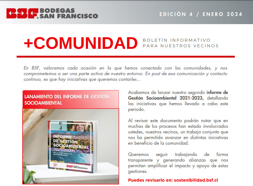 ¡En BSF estamos cada vez más cerca de nuestras comunidades!