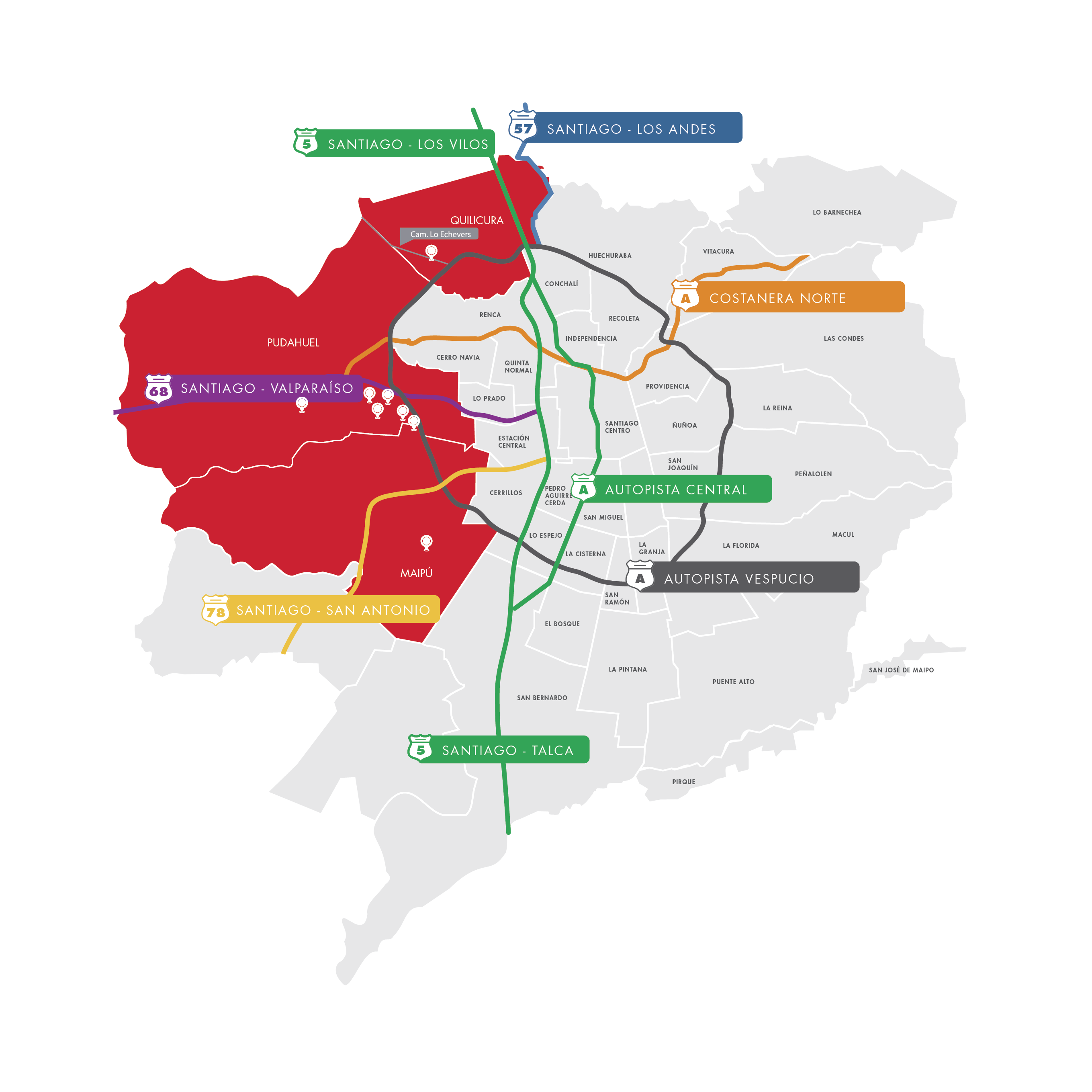 Mapa RM